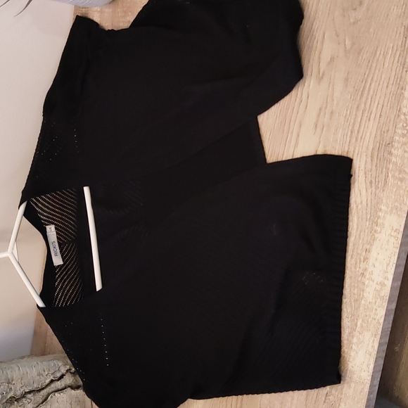 Pointelle Open Shrug sweater - Picture 5 of 7